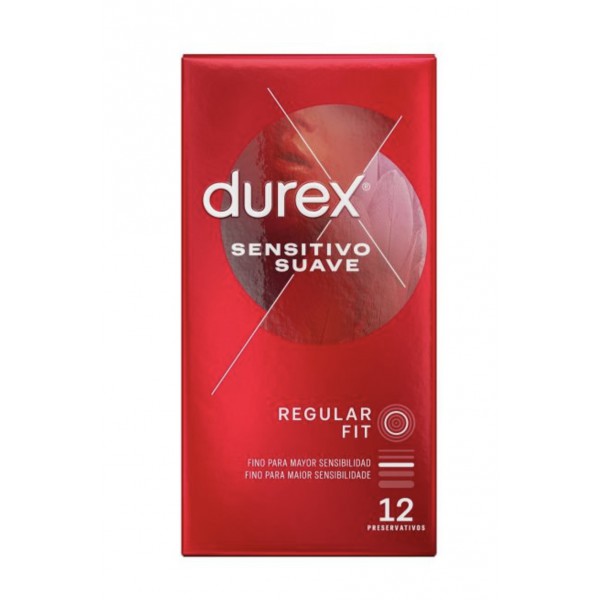 DUREX SENSITIVO SUAVE 12 U