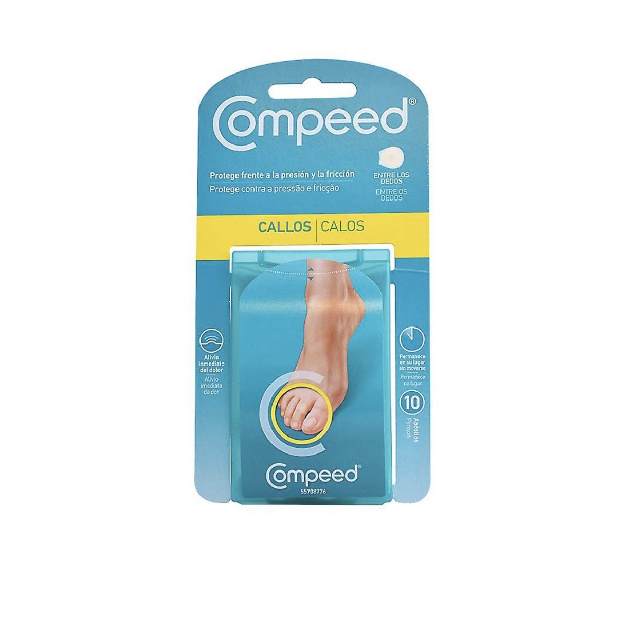 COMPEED CALLOS ENTRE DEDOS 10 UNIDADES