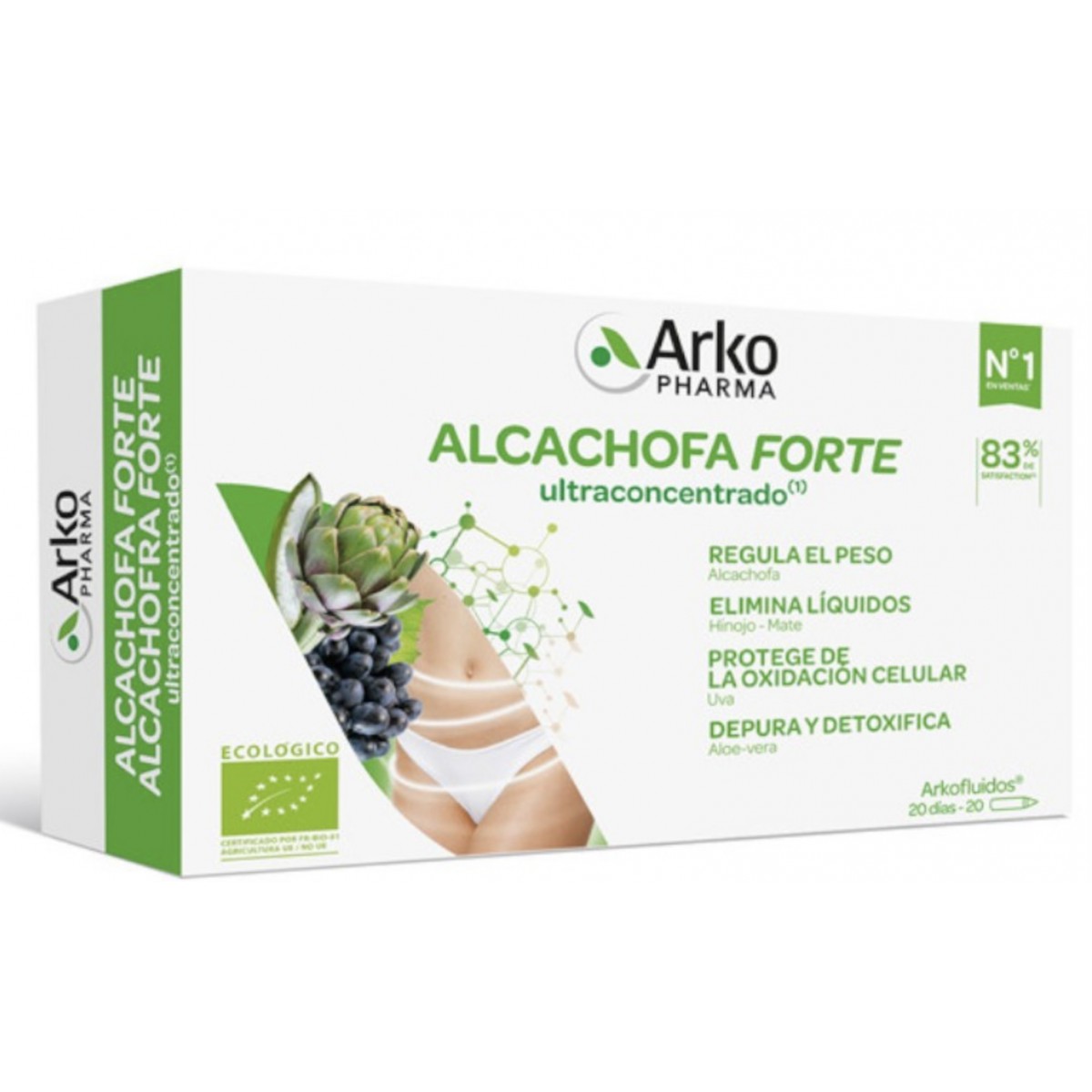 ARKOFLUIDO ALCACHOFA FORTE AMP BEBIBLES 15 ML...