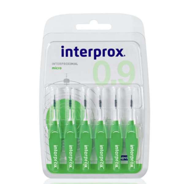 INTERPROX CEPILLO INTERDENTAL MICRO 6 U