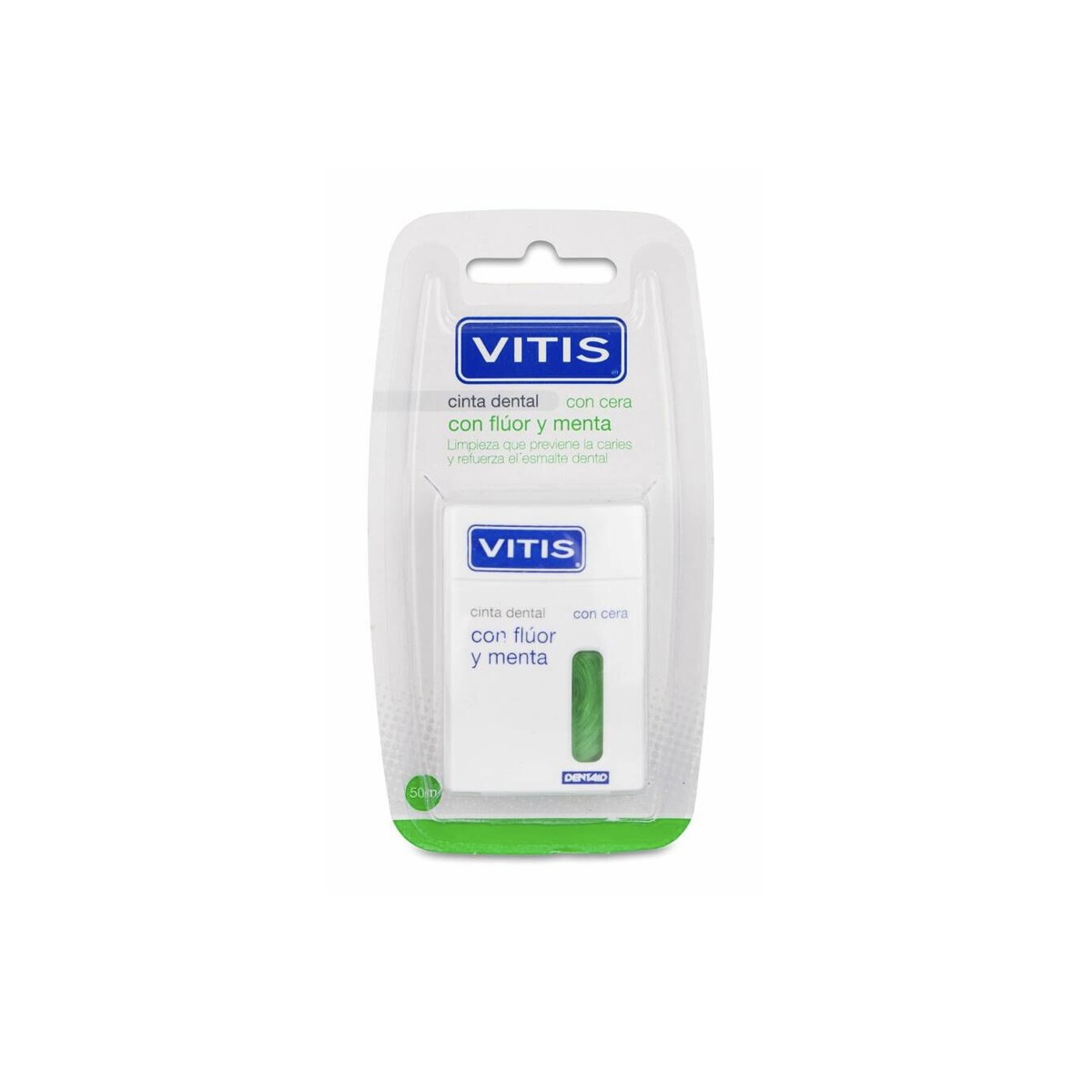 VITIS CINTA DENTAL CON FLUOR Y MENTA 50M