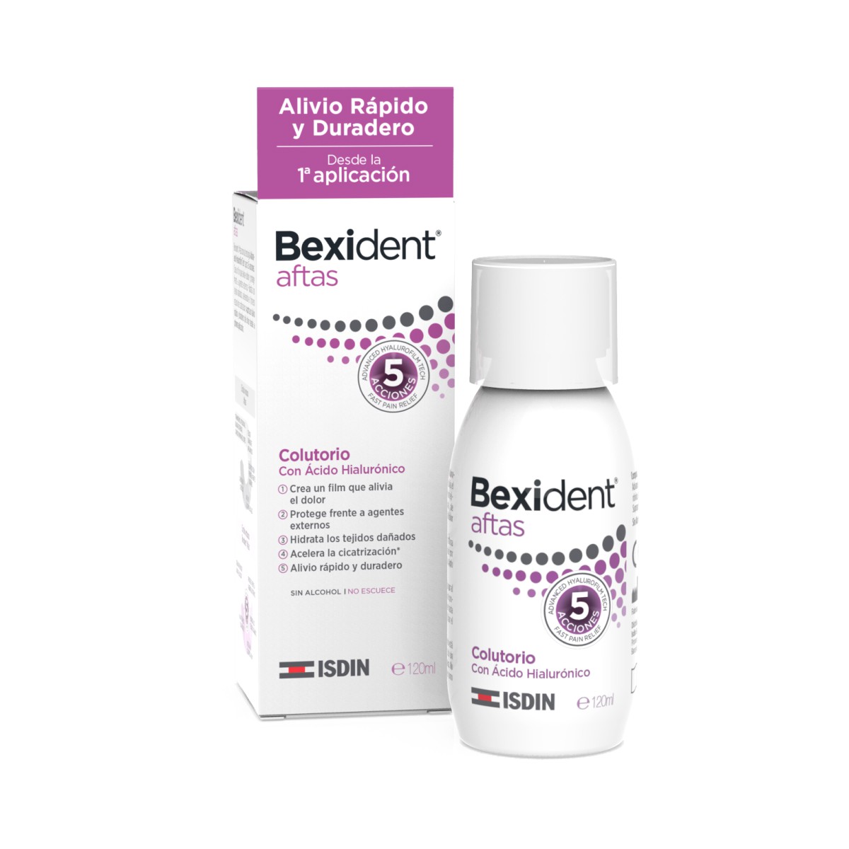 BEXIDENT AFTAS COLUTORIO BUCAL PROTECTOR 120 ML