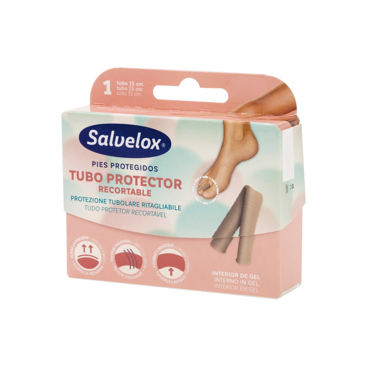 SALVELOX PROTECTOR DEDOS TUBO RECUBIERTO INT GEL