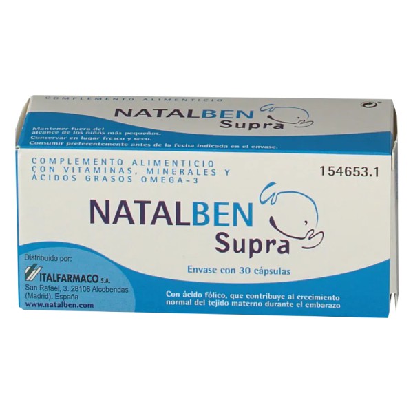 NATALBEN SUPRA 30 CAPSULAS