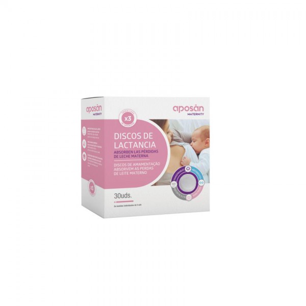 APOSAN DISCOS LACTANCIA 30U
