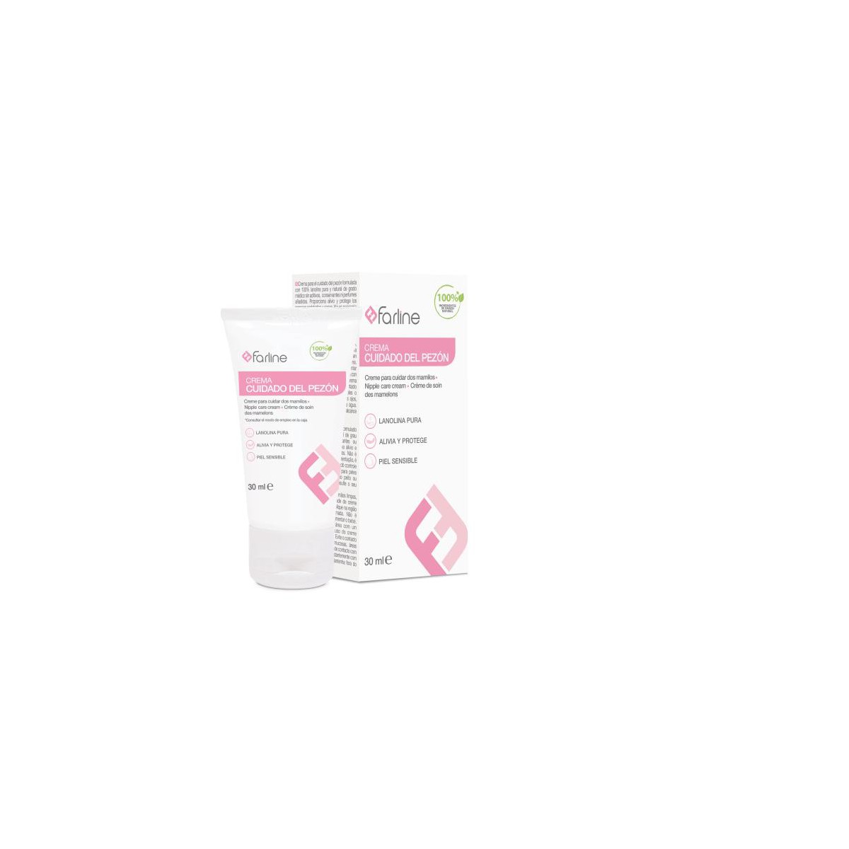 FARLINE CREMA CUIDADO DEL PEZON 30 ML