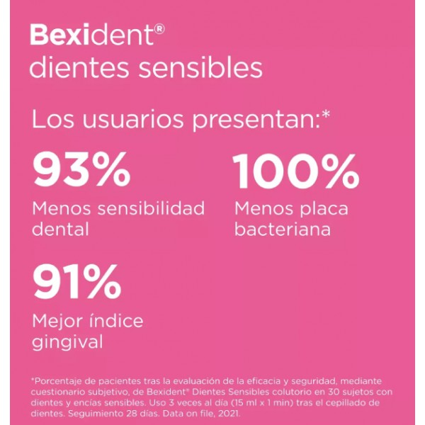 BEXIDENT DIENTES SENSIBLES DUPLO COLUTORIO 2x500ML