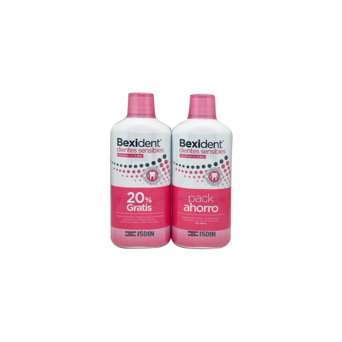 BEXIDENT DIENTES SENSIBLES DUPLO COLUTORIO 2x500ML