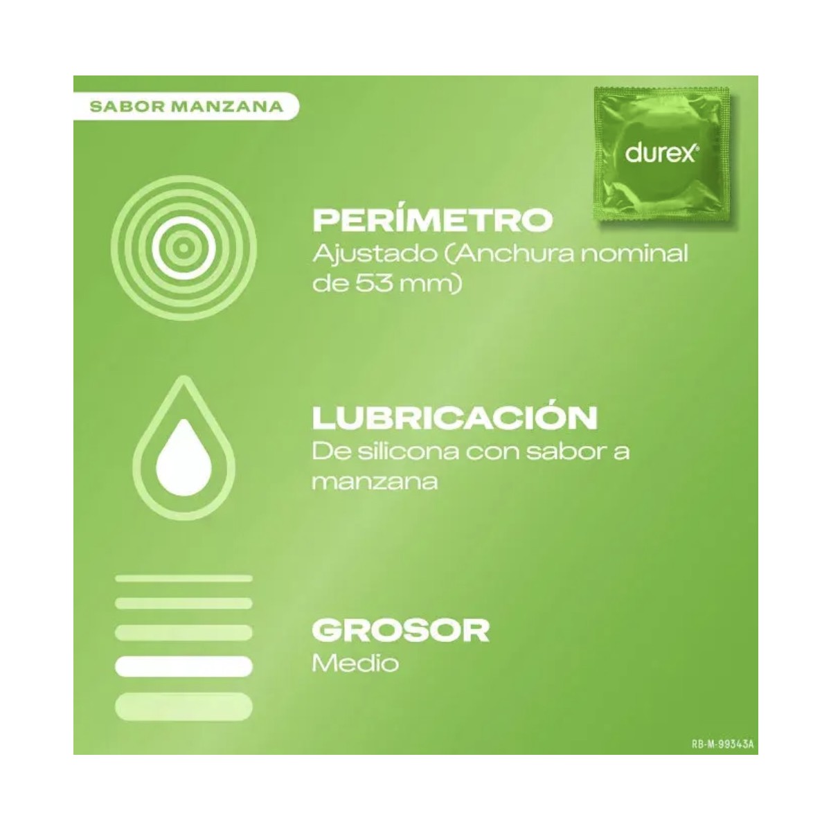 DUREX SABOREAME 12 U
