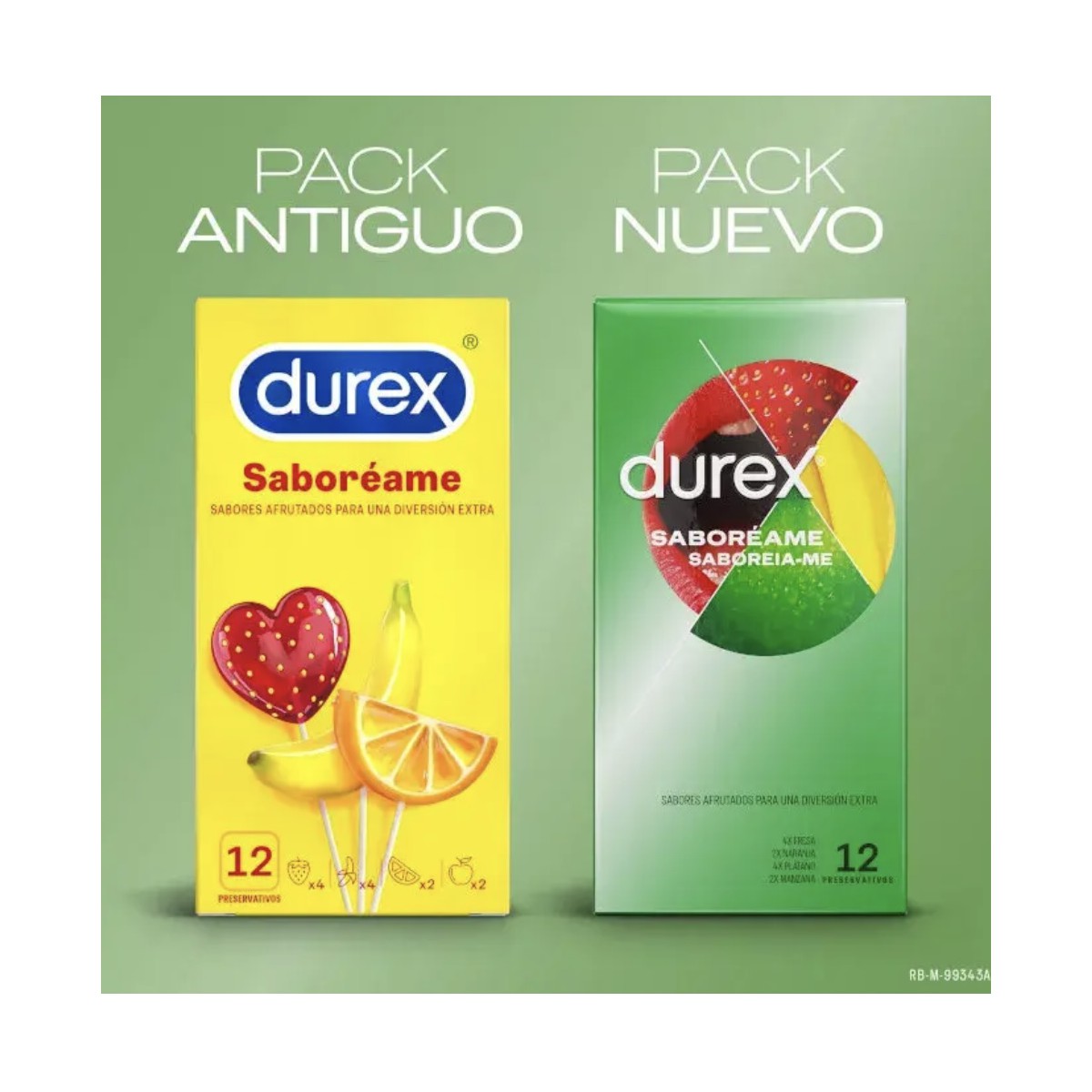 DUREX SABOREAME 12 U