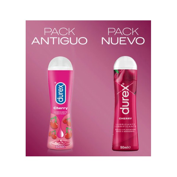 DUREX LUBRICANTE SABOR CEREZA 50ML 2