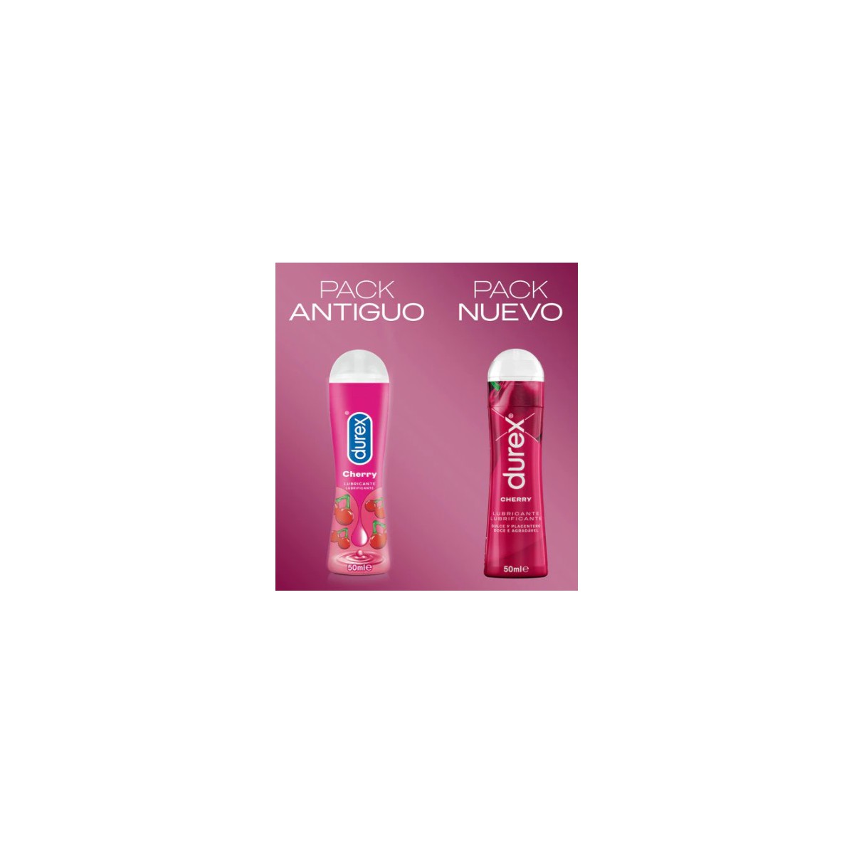DUREX LUBRICANTE SABOR CEREZA 50ML