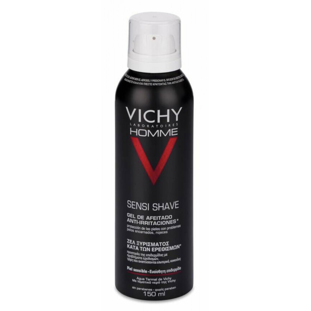 VICHY HOMME GELCREMA DE AFEITAR SIN JABON P SEN...