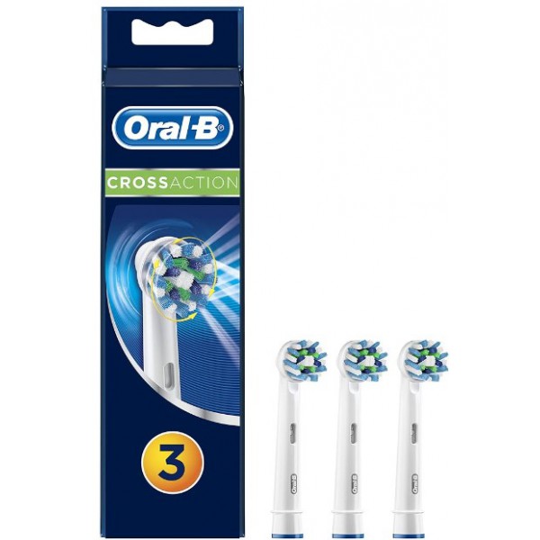 ORAL B RECAMBIO CEPILLO ELECTRICO 3 CABEZALES