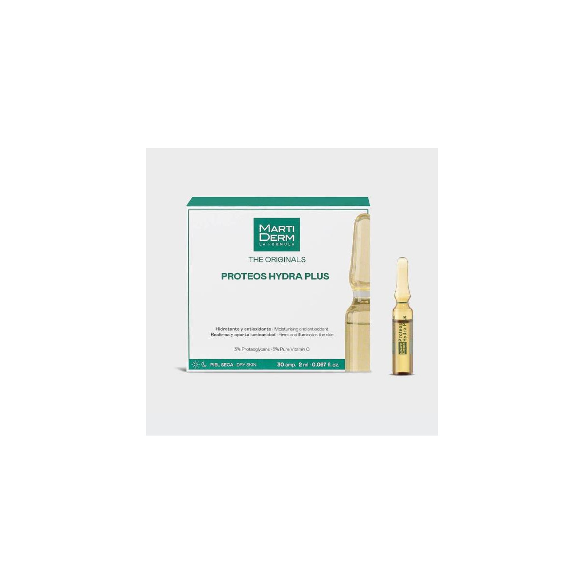 MARTIDERM PROTEOS HYDRA PLUS 30 AMPOLLAS