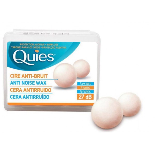 QUIES TAPON CERA 6 TAPONES