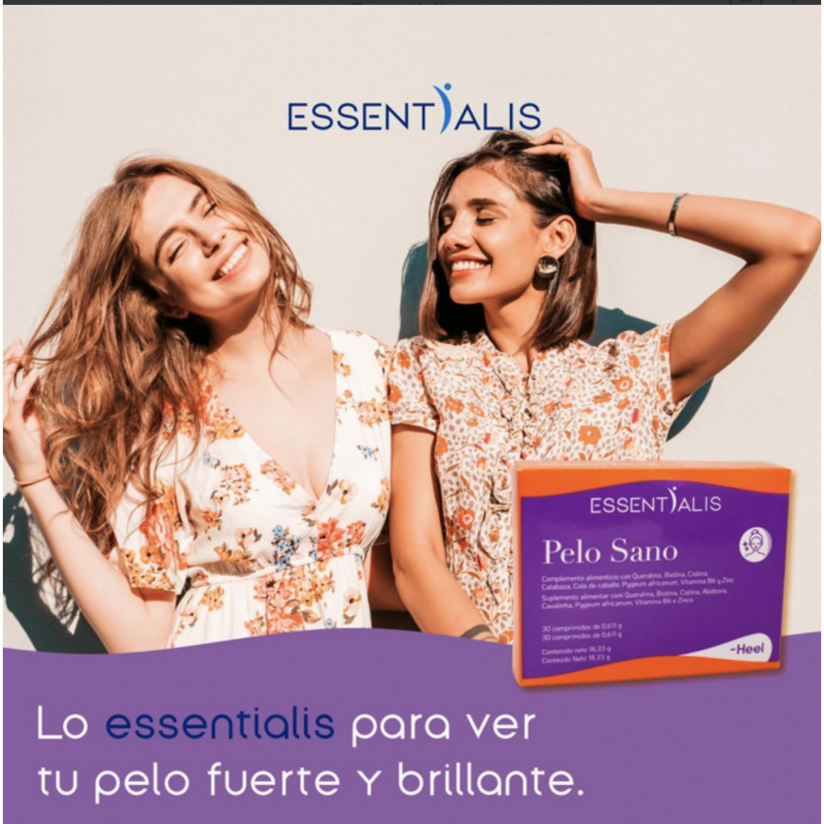 ESSENTIALIS PELO SANO 30 COMP