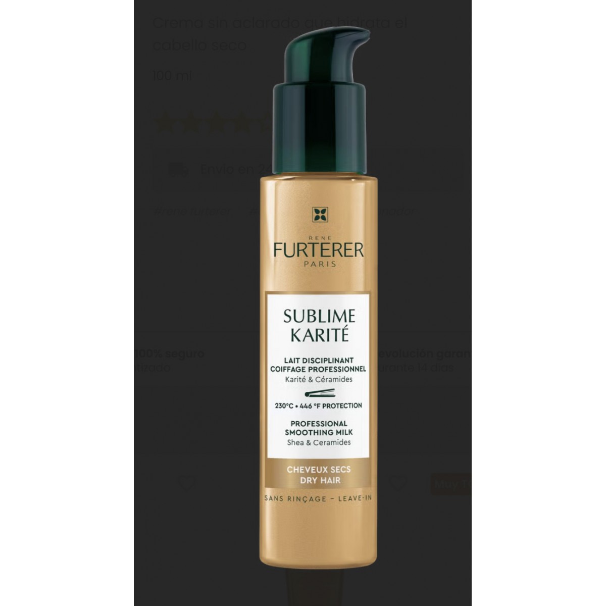 Rene Furterer Crema de peinado profesional...