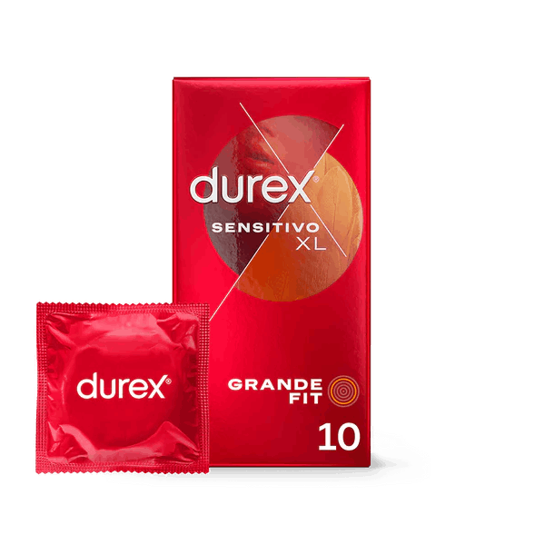 DUREX SENSITIVO XL 10 UNIDADES
