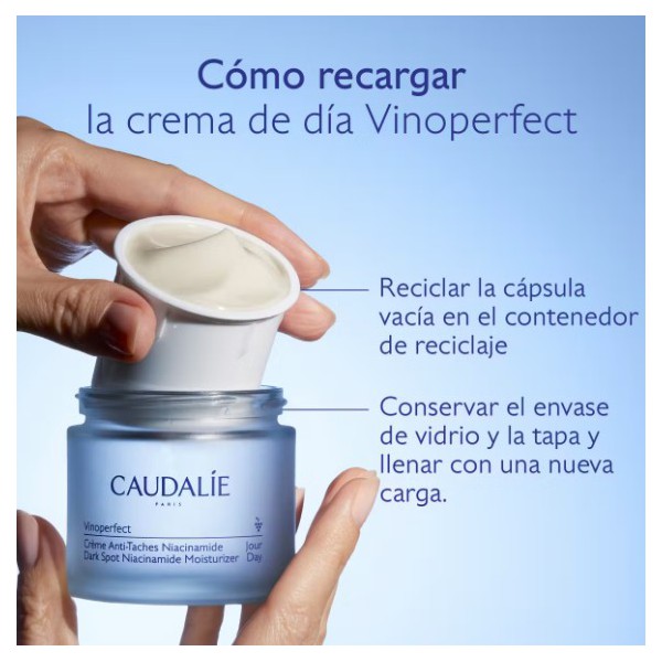 CAUDALIE VINOPERFECT RECARGA CREMA DIA 50 ML