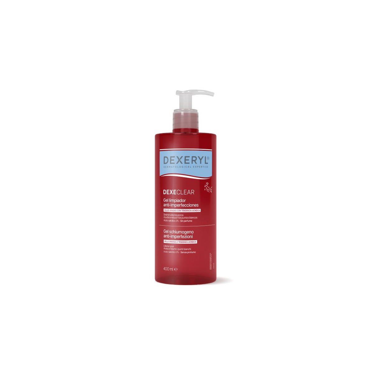 DEXECLEAR GEL LIMPIADOR ANTI-IMPERFECCIONES 400ml