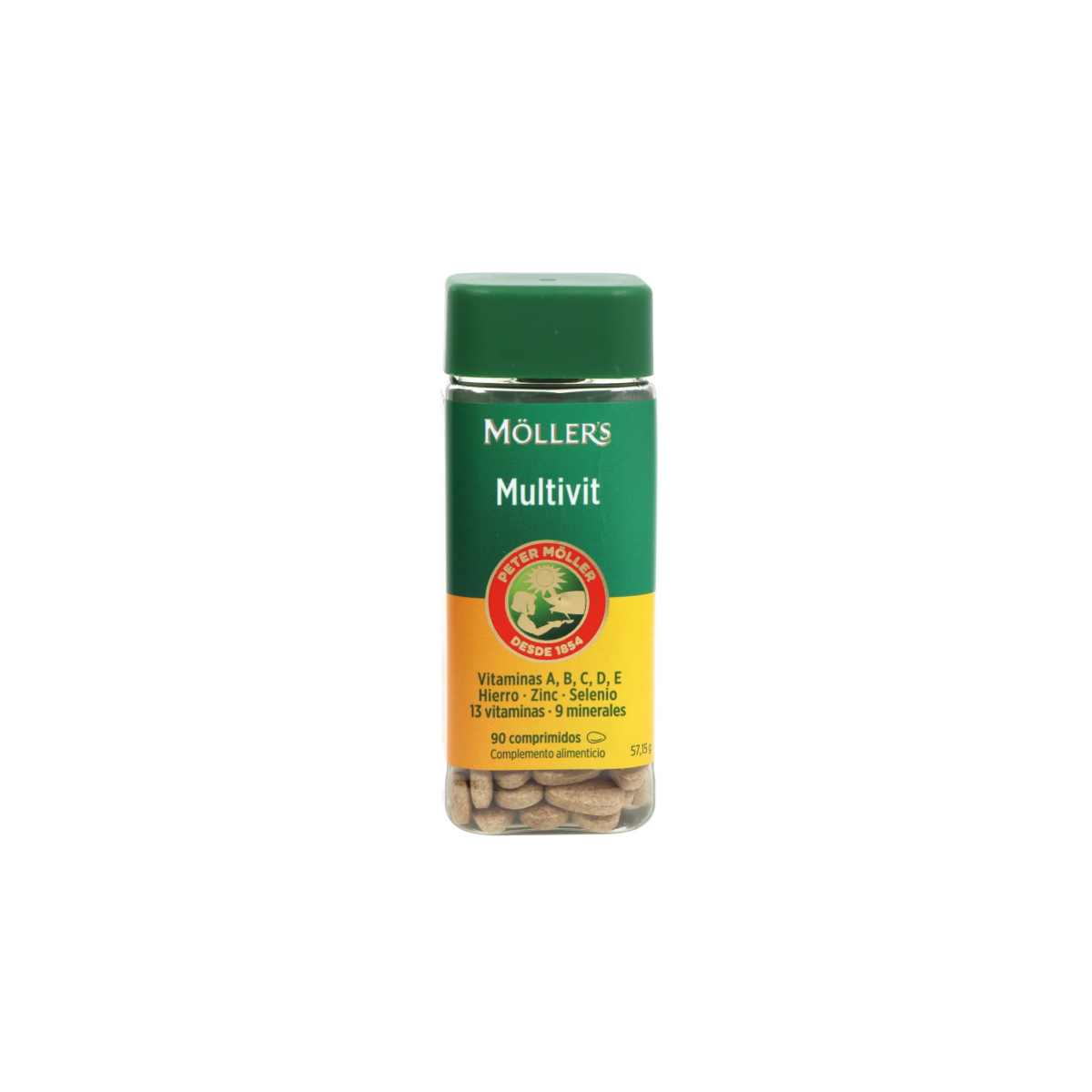 MOLLERS MULTIVIT 90 COMPRIMIDOS