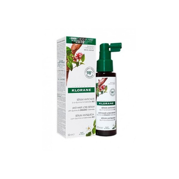 KLORANE SERUM ANTICAÍDA A LA QUININA Y EDELWEISS 100ML