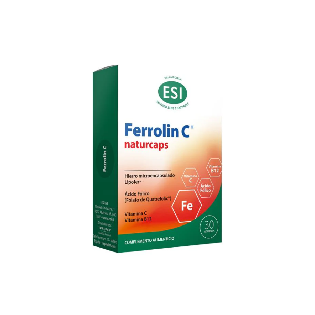 ESI FERROLIN C 30 NATURCAPS
