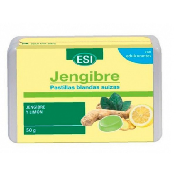 ESI PASTILLAS BLANDAS SUIZAS DE JENGIBRE Y LIMON