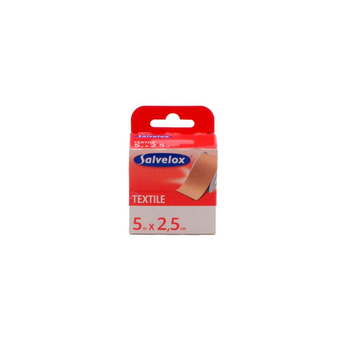 ESPARADRAPO TEXTIL CARNE 5 X 25
