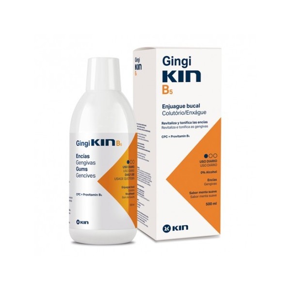 GINGI KIN PLUS ENJUAGUE BUCAL 500 ML