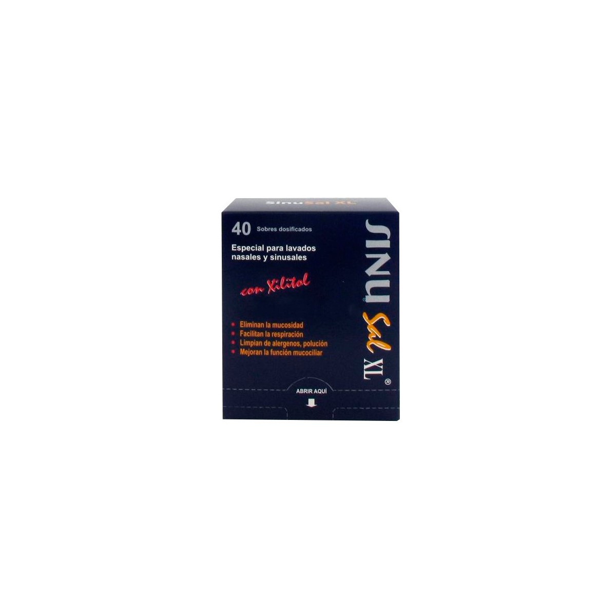 SINUSAL XL SALES LIMPIEZA NASAL 5 G 40 SOBRES