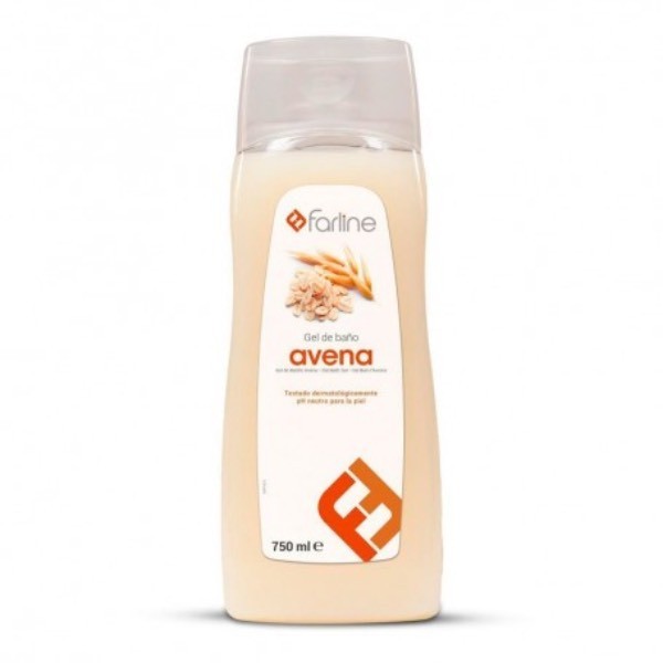FARLINE GEL DE BAÑO DE AVENA 750 ML