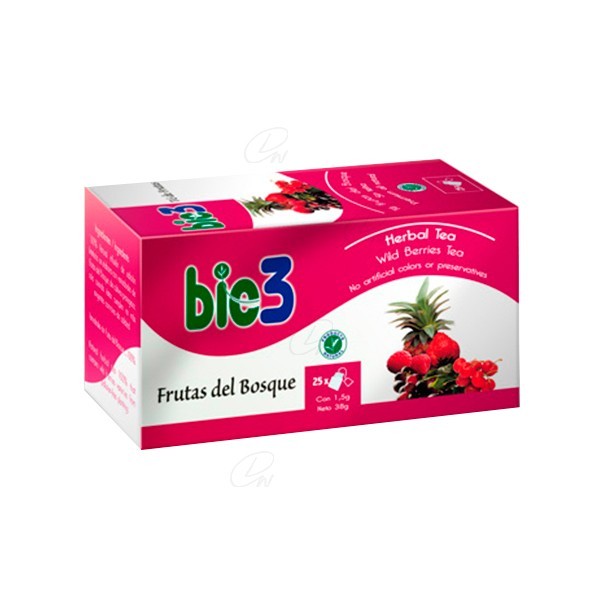 BIE3 TE DE FRUTAS 15 G 25 FILTROS