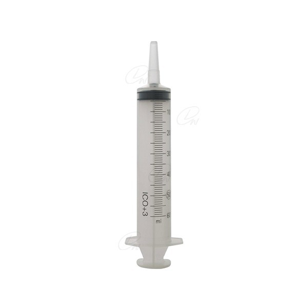 JERINGA DE TRES CUERPOS SA 50 ML LUER CATETER