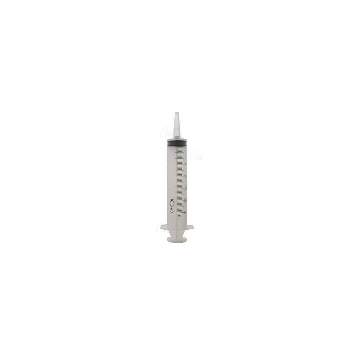 JERINGA DE TRES CUERPOS SA 50 ML LUER CATETER
