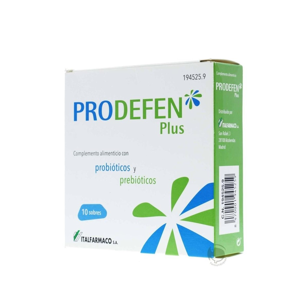 PRODEFEN PLUS 10 SOBRES