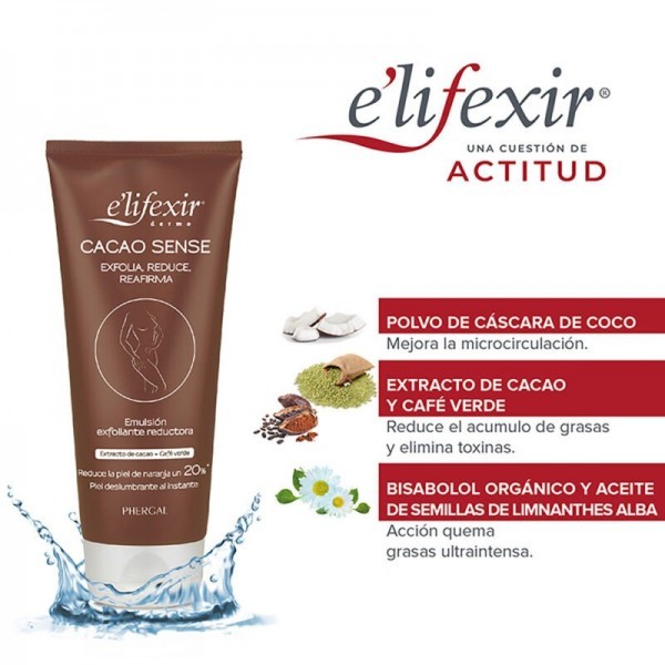 ELIFEXIR DERMO CACAOSENSE EMULSION EXFOLIANTE 200 ML