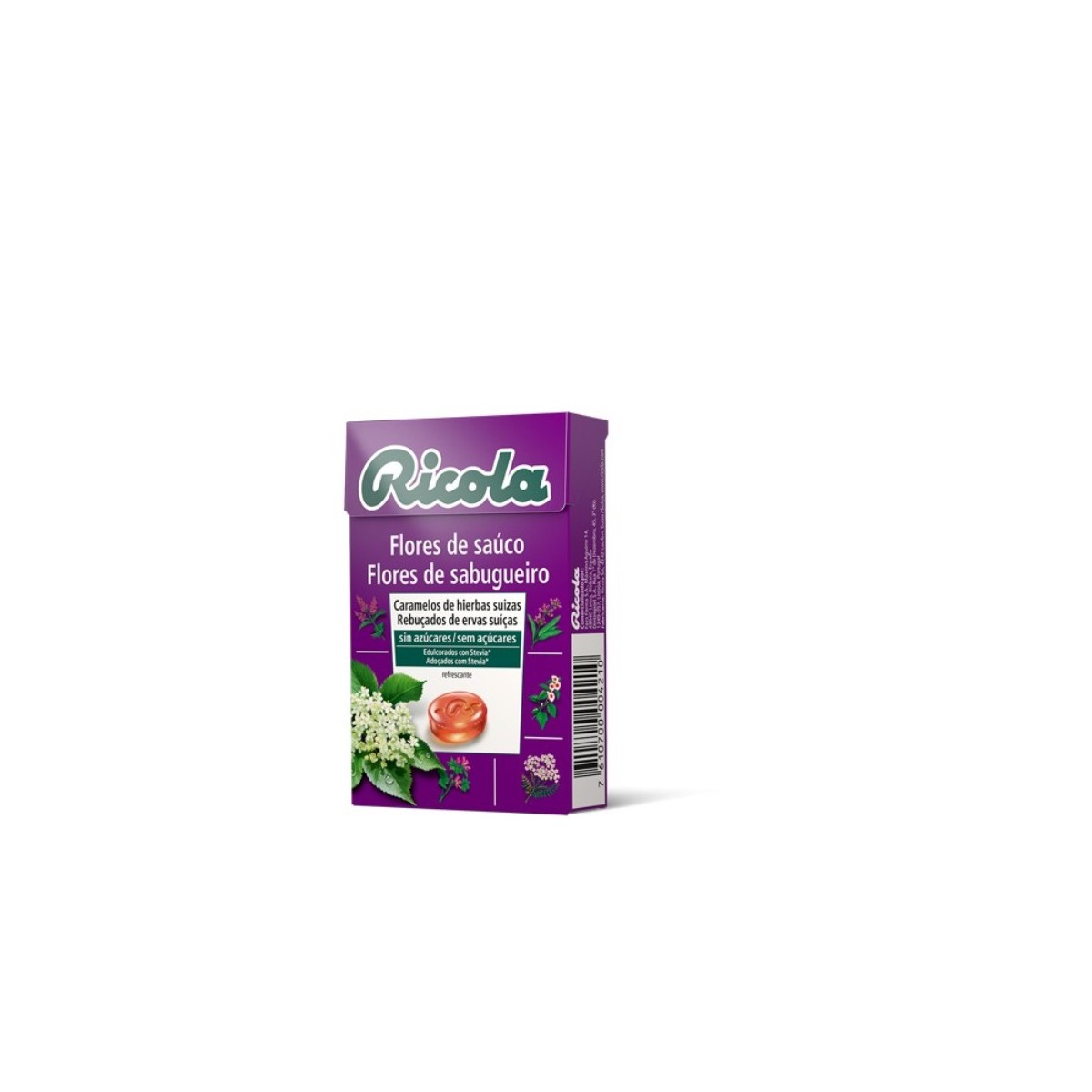 RICOLA CARAMELOS SA FLOR SAUCO 50 G