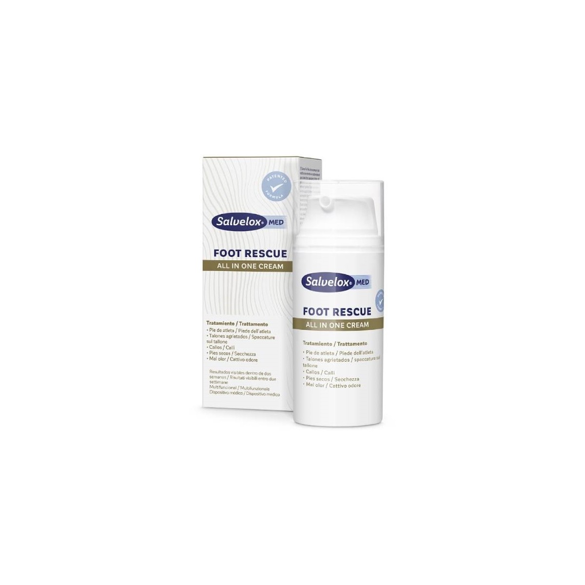 SALVELOX MED FOOT RESCUE CREMA PIES 100 ML
