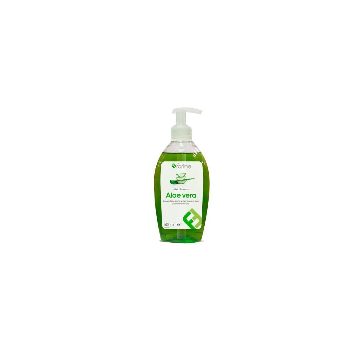 FARLINE JABON DE MANOS ALOE VERA 500 ML