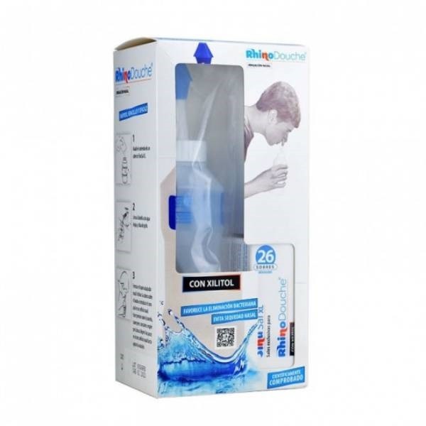 RHINODOUCHE PACK IRRIGADOR NASAL  SINUSAL XL 500 ML  26...