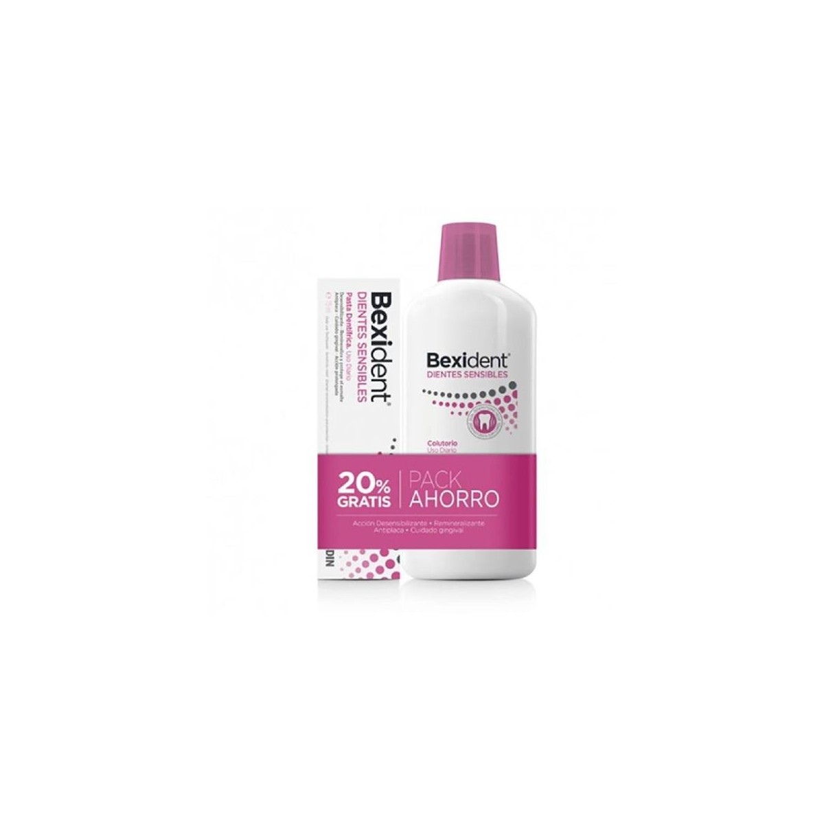 BEXIDENT PACK DIENTES SENSIBLES COLUTORIO 500...