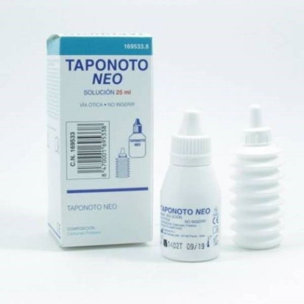 TAPONOTO NEO SOLUCIÓN LIMPIADORA DEL OIDO 25ML