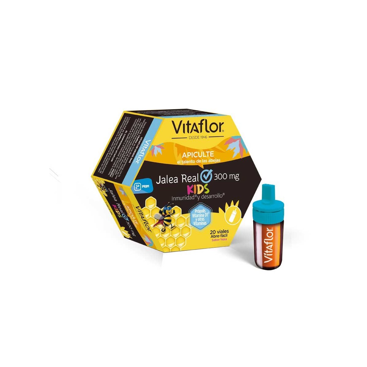 VITAFLOR JALEA REAL KIDS 20 VIALES 10 ML