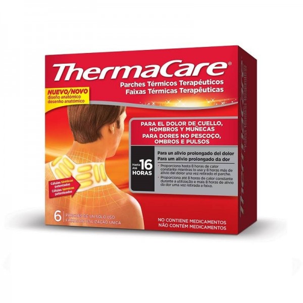 Thermacare cuello hombros y muñecas 6 Parches