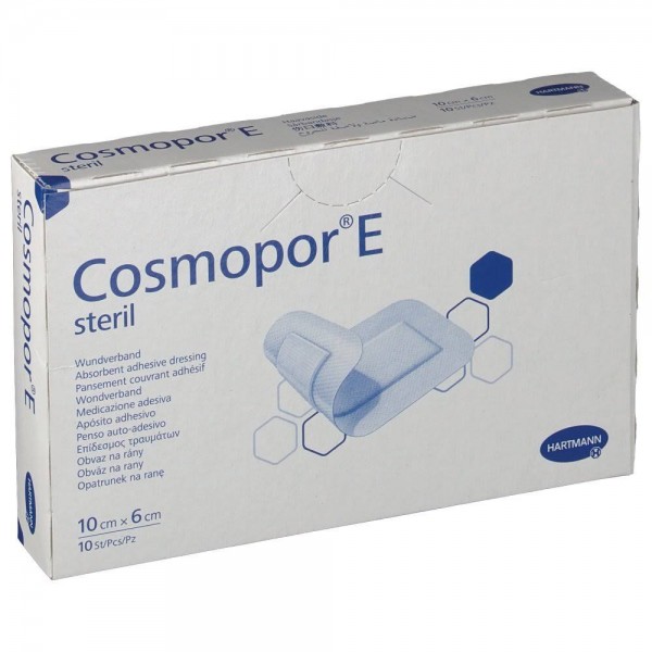 Cosmopor E Steril Apósito Adhesivo 10 x 6 cm