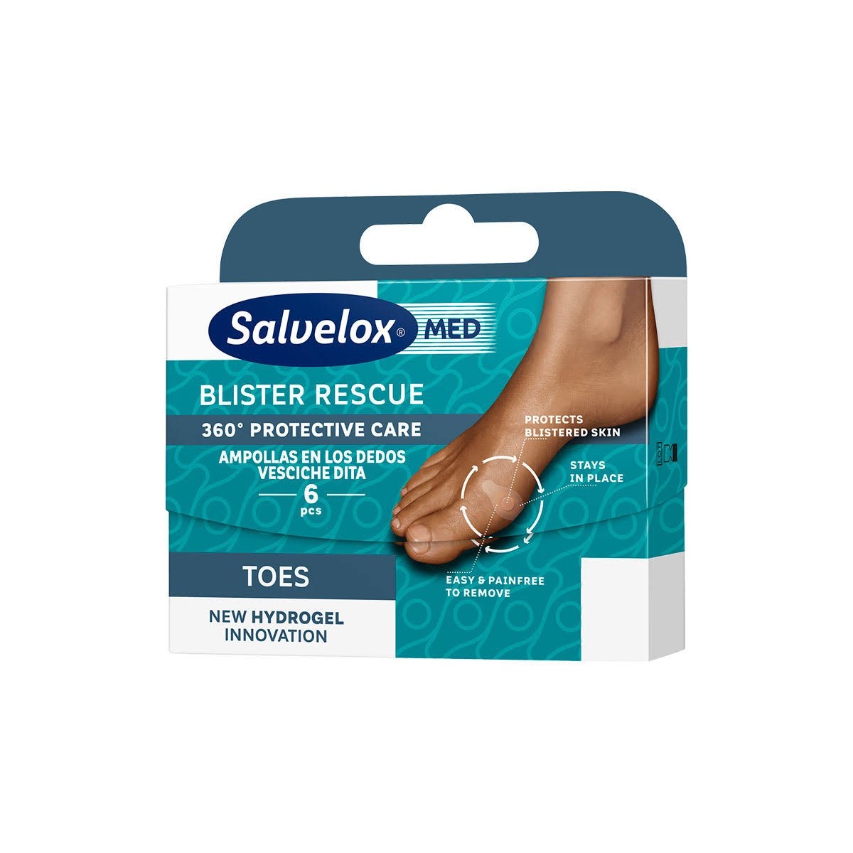 Salvelox 360o Protective Care Toes 6uds