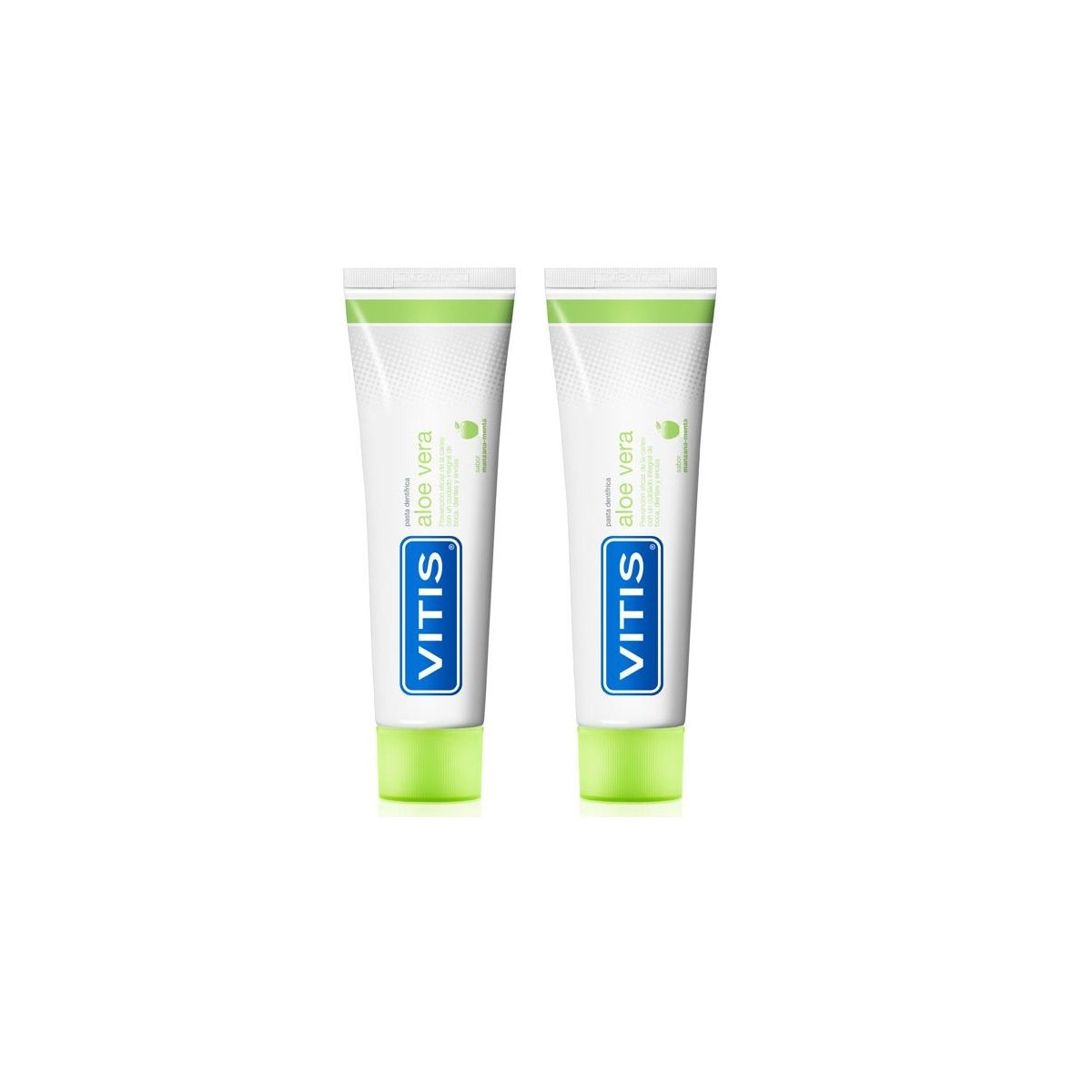 Pasta dental Aloe Vera Manzana 2x150ml
