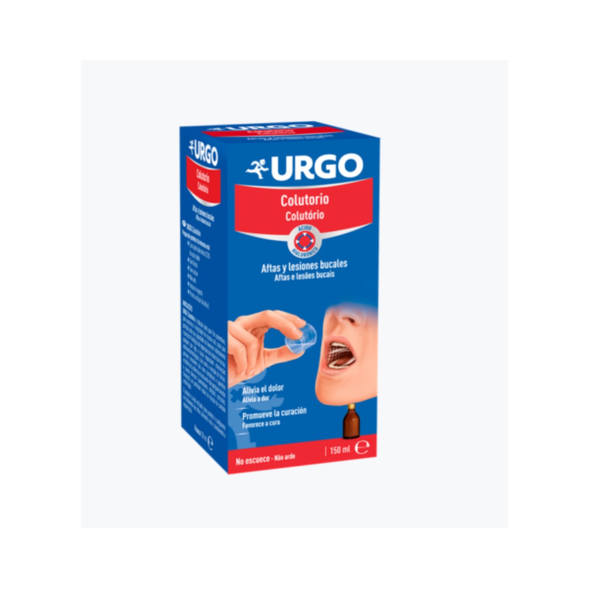 URGO COLUTORIO AFTAS Y LESIONES BUCALES 150ML